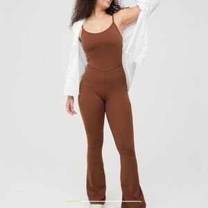 OFFLINE By Aerie Real Me Xtra Flare Jumpsuit